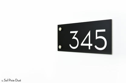 Acrylic Address Plaque - Signs
