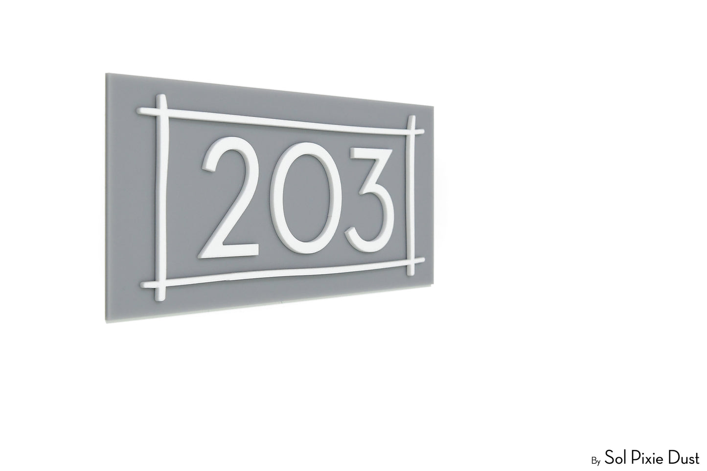 Acrylic Address Plaque - Signs