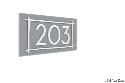 Acrylic Address Plaque - Signs