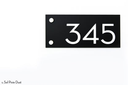Acrylic Address Plaque - Signs