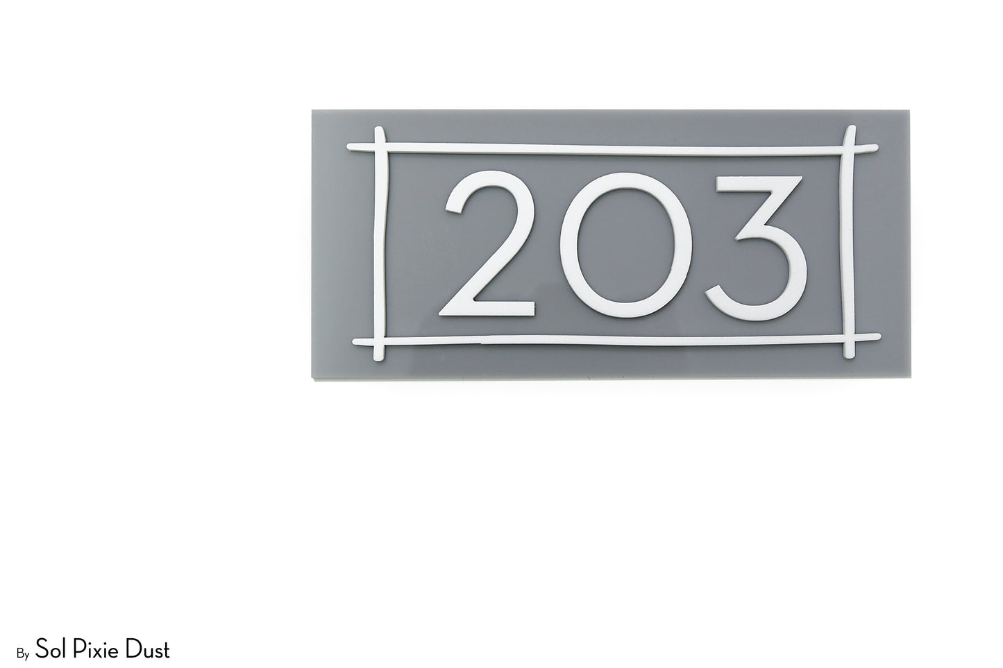 Acrylic Address Plaque - Signs