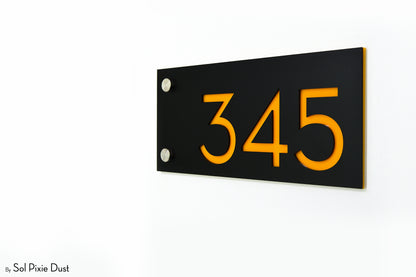 Acrylic Address Plaque - Signs