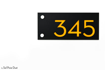 Acrylic Address Plaque - Signs