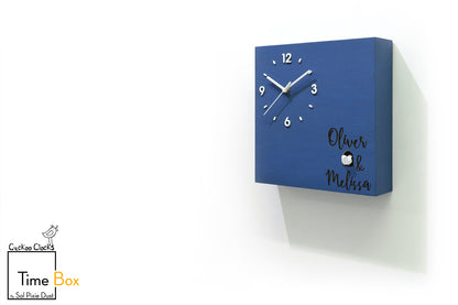 Time Box Modern Cuckoo Bird.  Cuckoo and Pendulum Wall Clock
