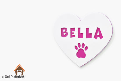 Personalized Pet Name Sign – Acrylic