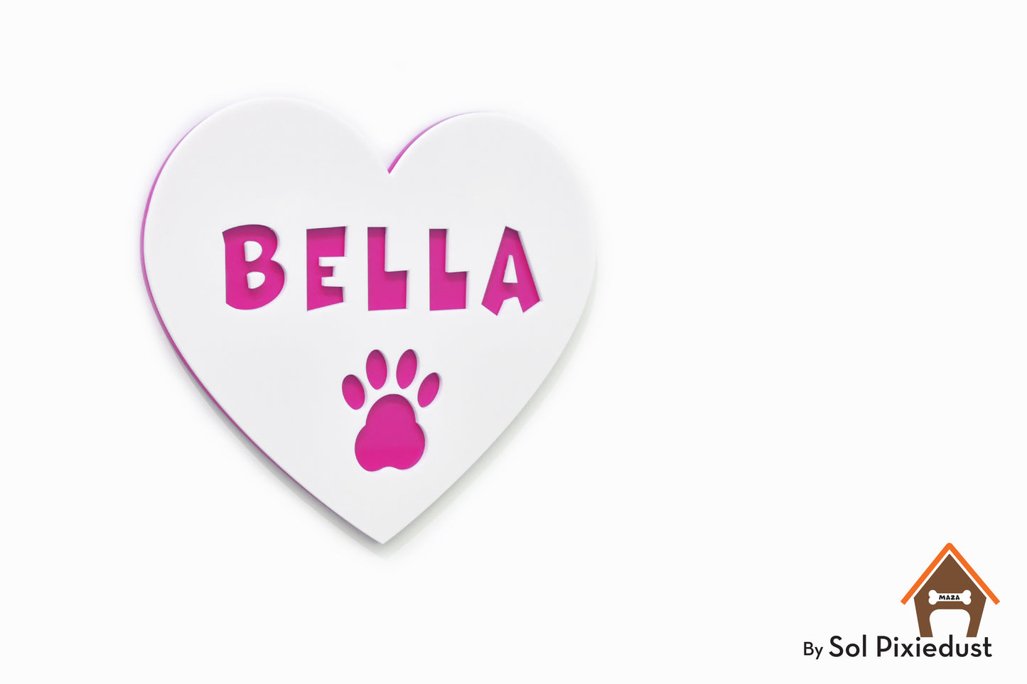 Personalized Pet Name Sign – Acrylic