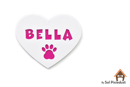 Personalized Pet Name Sign – Acrylic