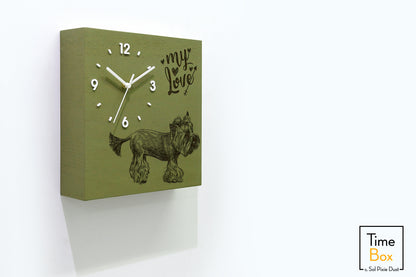Time Box Modern Cuckoo Bird.  Cuckoo and Pendulum Wall Clock