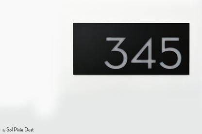 Acrylic Address Plaque - Signs