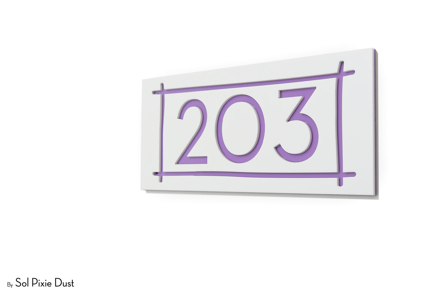 Acrylic Address Plaque - Signs