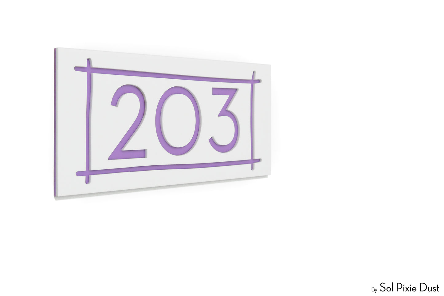 Acrylic Address Plaque - Signs
