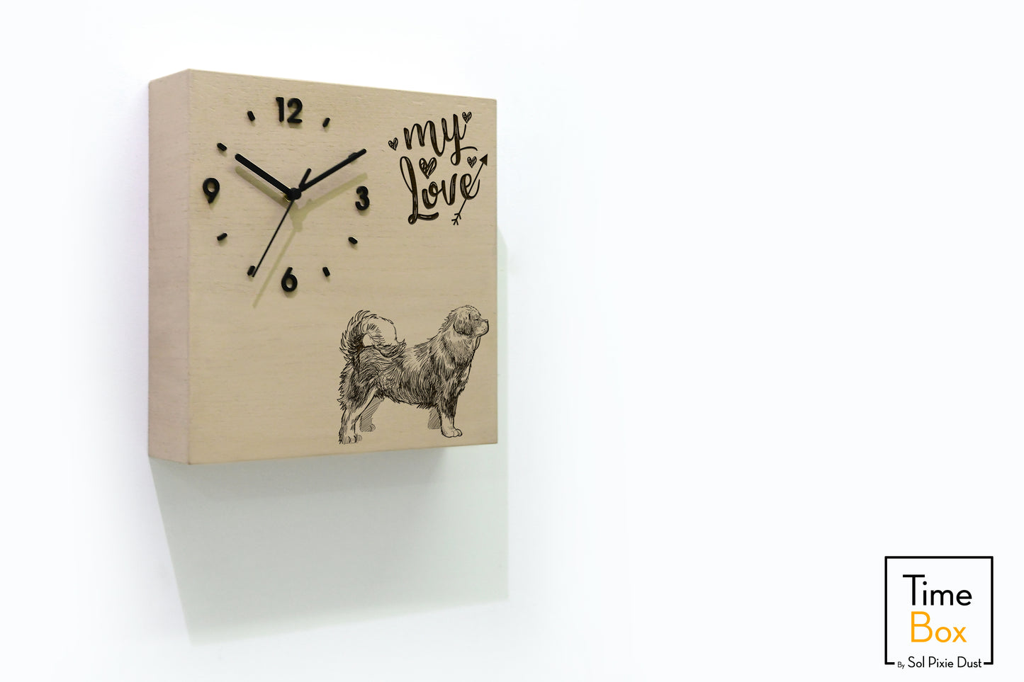 Time Box Modern Cuckoo Bird.  Cuckoo and Pendulum Wall Clock