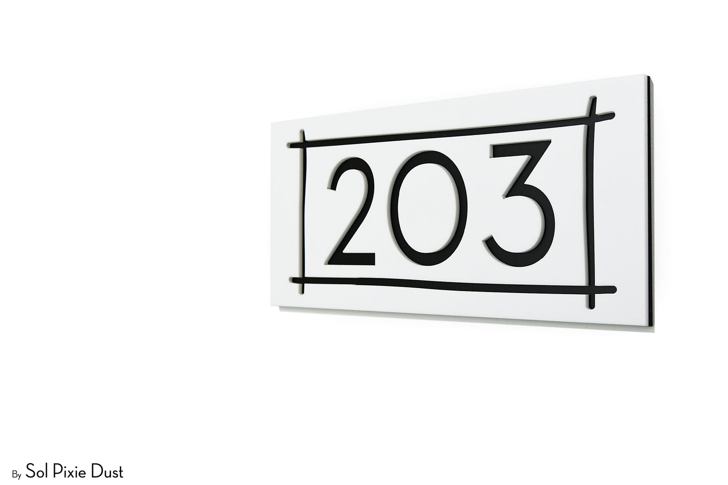 Acrylic Address Plaque - Signs