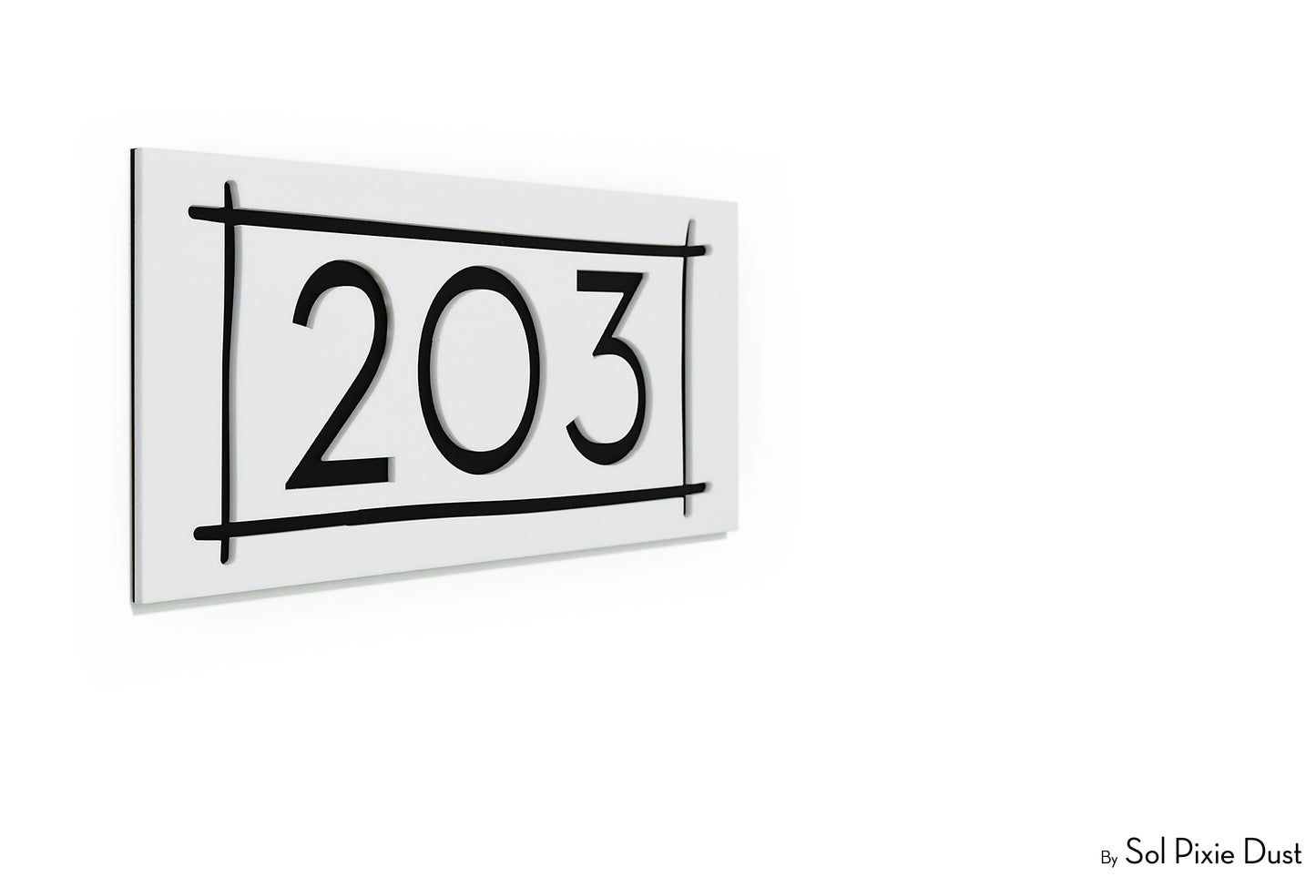 Acrylic Address Plaque - Signs