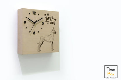 Time Box Modern Cuckoo Bird.  Cuckoo and Pendulum Wall Clock