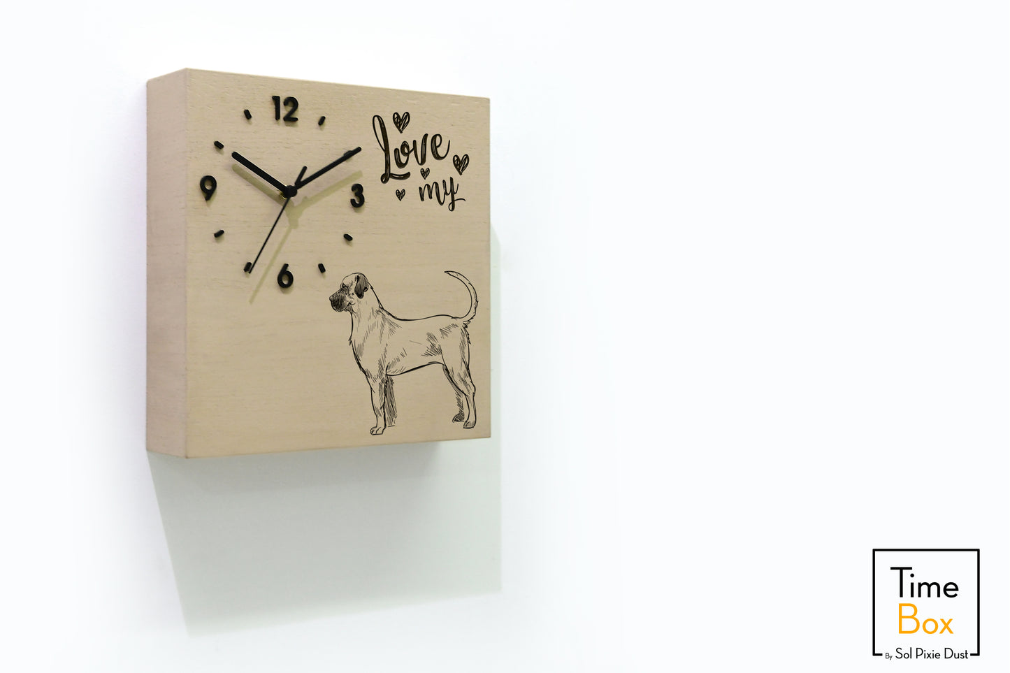 Time Box Modern Cuckoo Bird.  Cuckoo and Pendulum Wall Clock