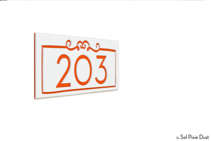 Acrylic Address Plaque - Signs