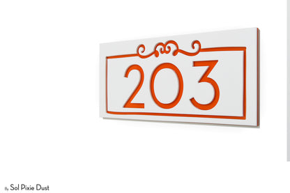 Acrylic Address Plaque - Signs