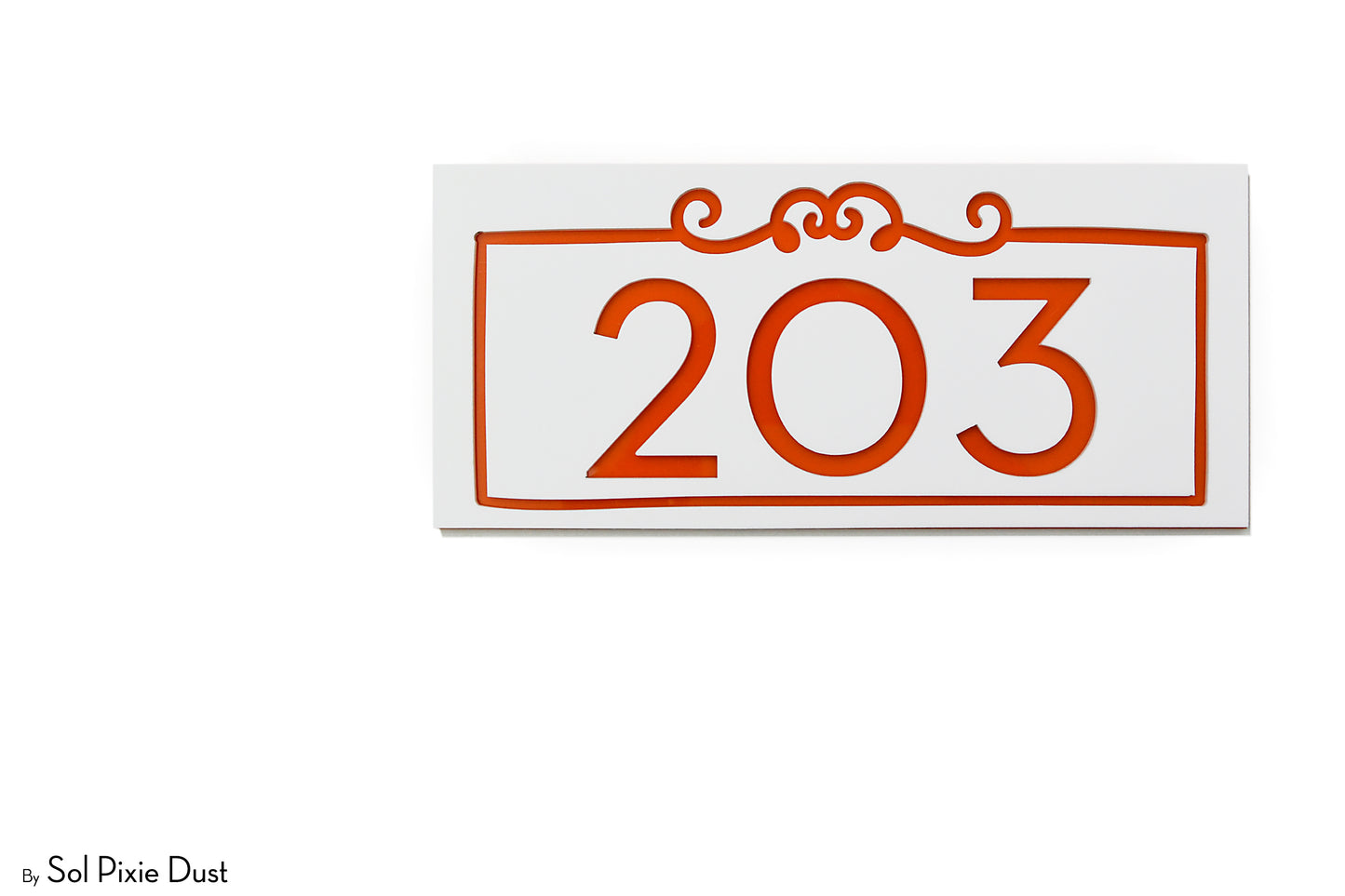 Acrylic Address Plaque - Signs