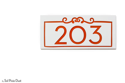 Acrylic Address Plaque - Signs
