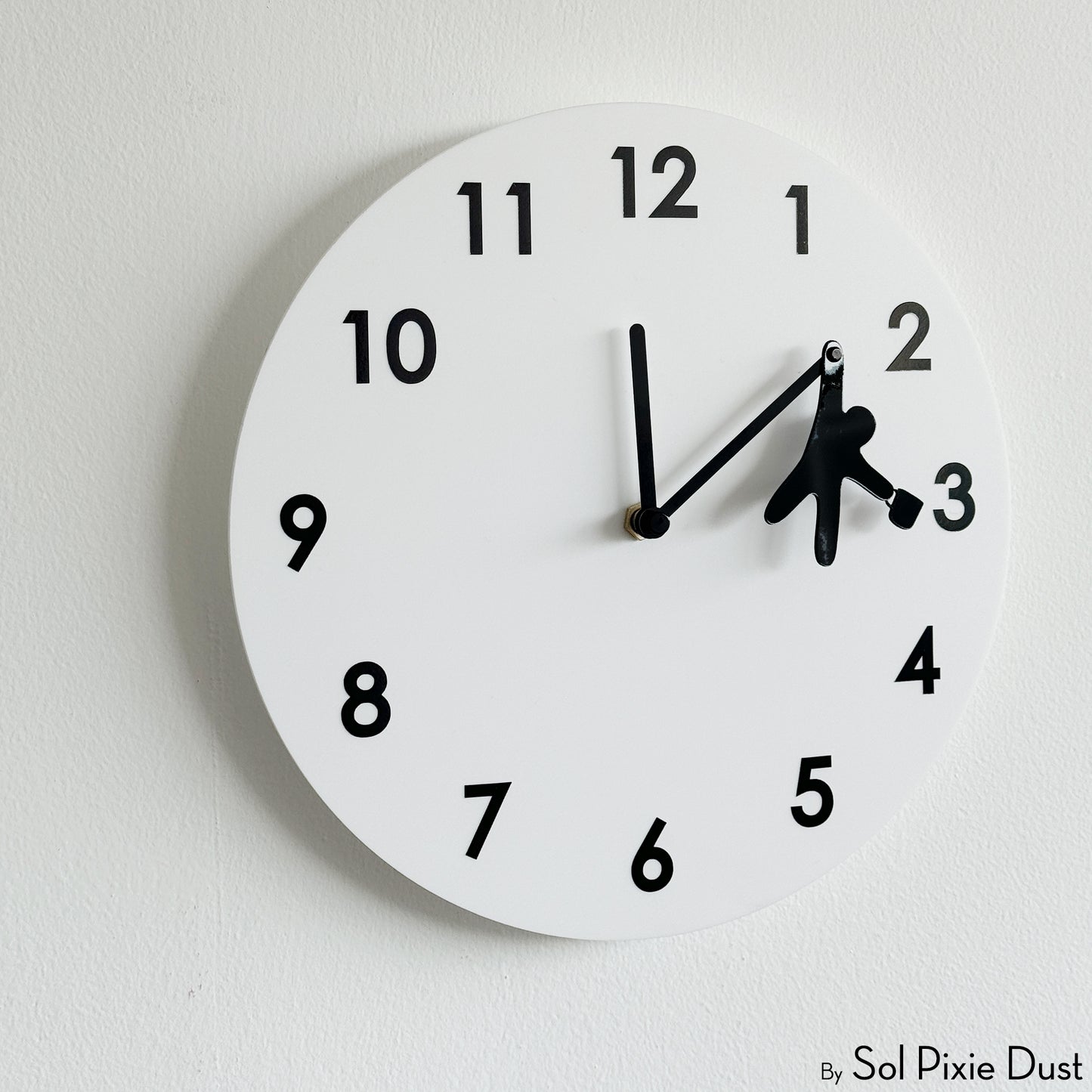 Hanging in Time Wall Clock