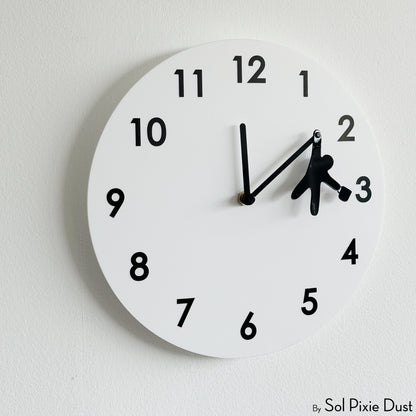 Hanging in Time Wall Clock