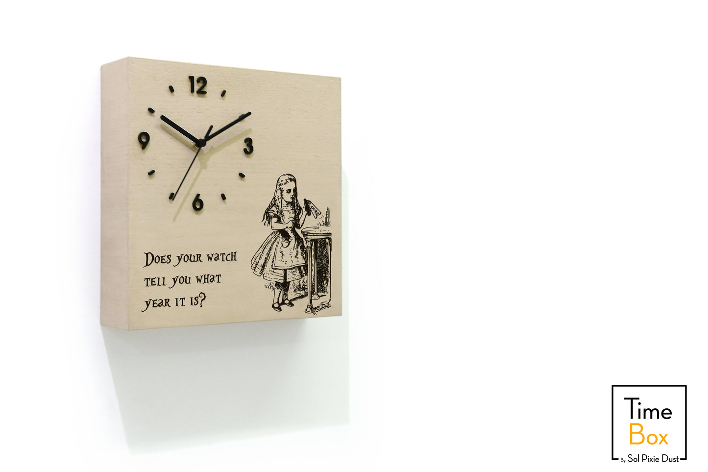 Time Box Modern Cuckoo Bird.  Cuckoo and Pendulum Wall Clock