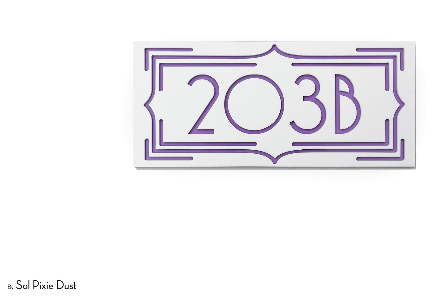 Acrylic Address Plaque - Signs