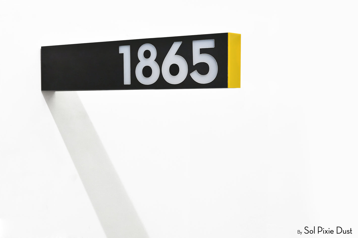 Hollow Aluminum Address Plaques - LED Signs