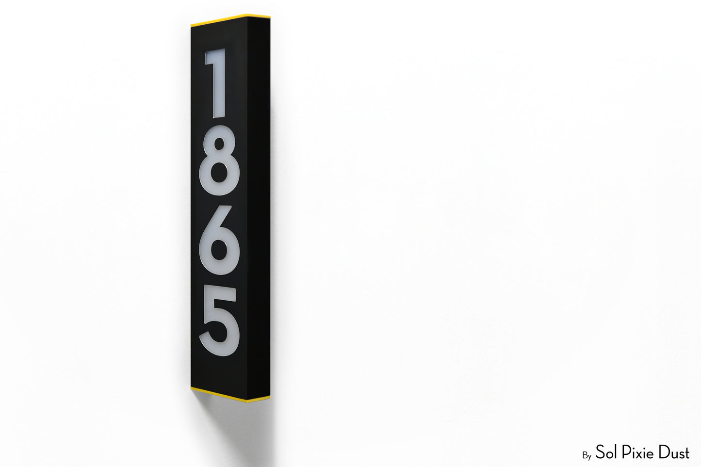 Hollow Aluminum Address Plaques - LED Signs