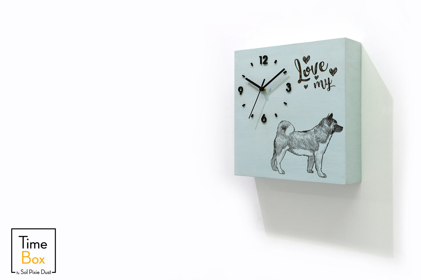 Time Box Modern Cuckoo Bird.  Cuckoo and Pendulum Wall Clock