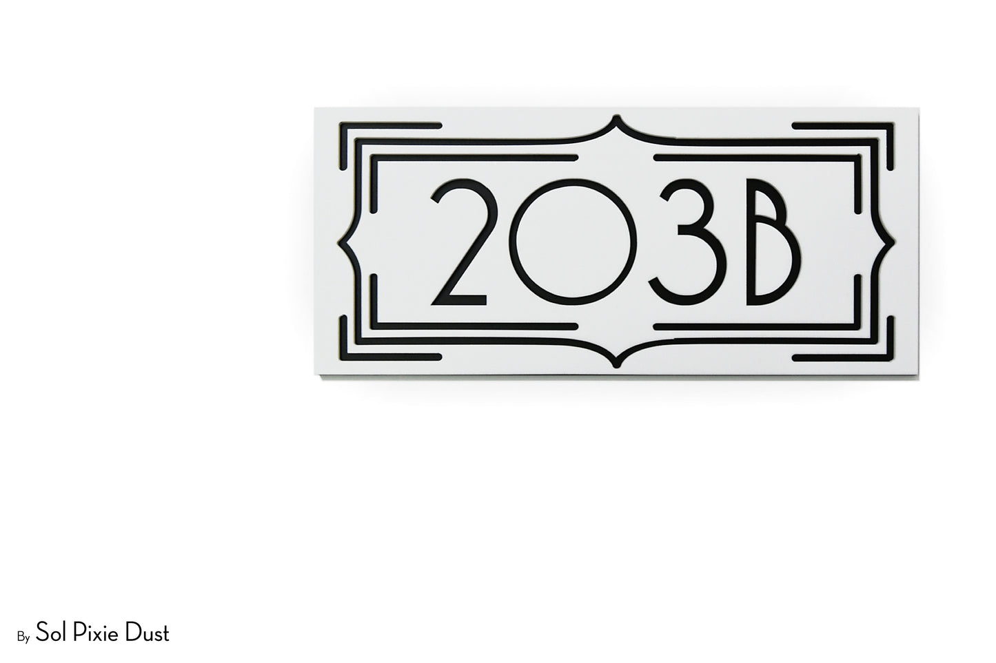 Acrylic Address Plaque - Signs