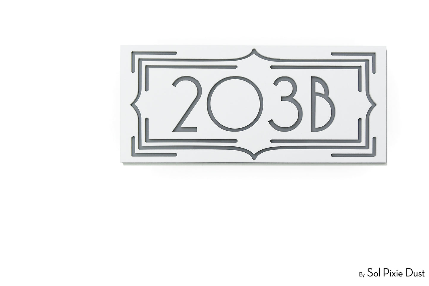Acrylic Address Plaque - Signs