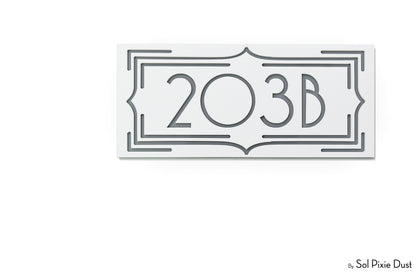 Acrylic Address Plaque - Signs