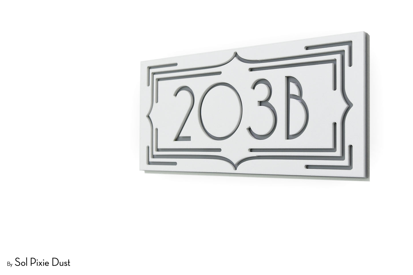Acrylic Address Plaque - Signs