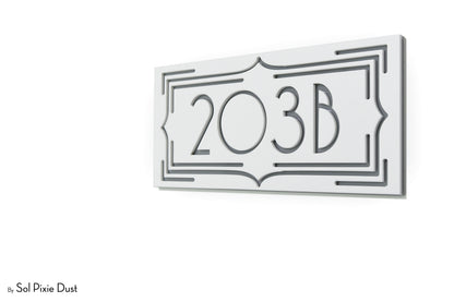 Acrylic Address Plaque - Signs