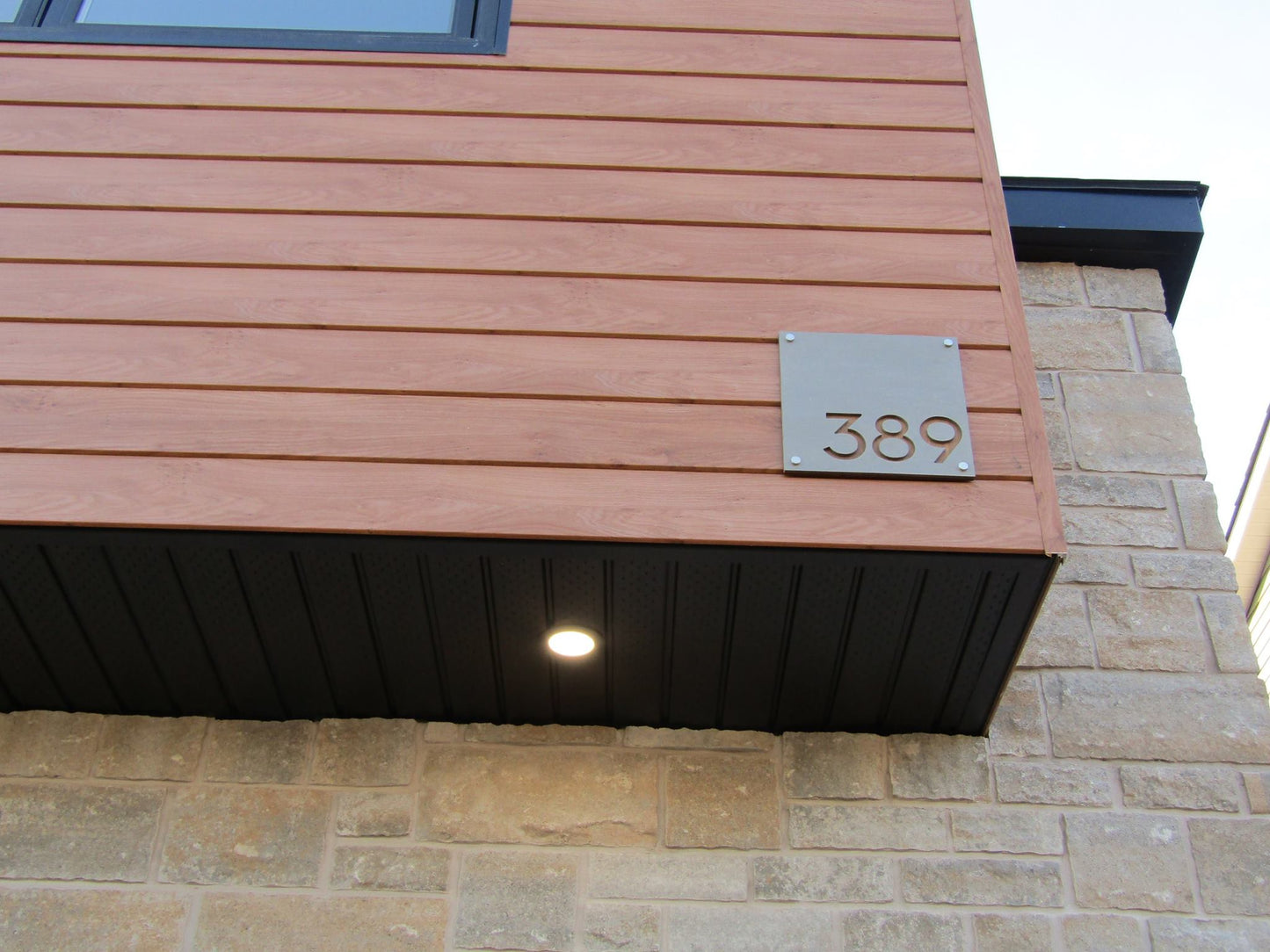 Concrete Address Plaque - Signs