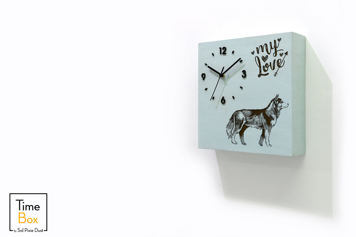 Time Box Modern Cuckoo Bird.  Cuckoo and Pendulum Wall Clock