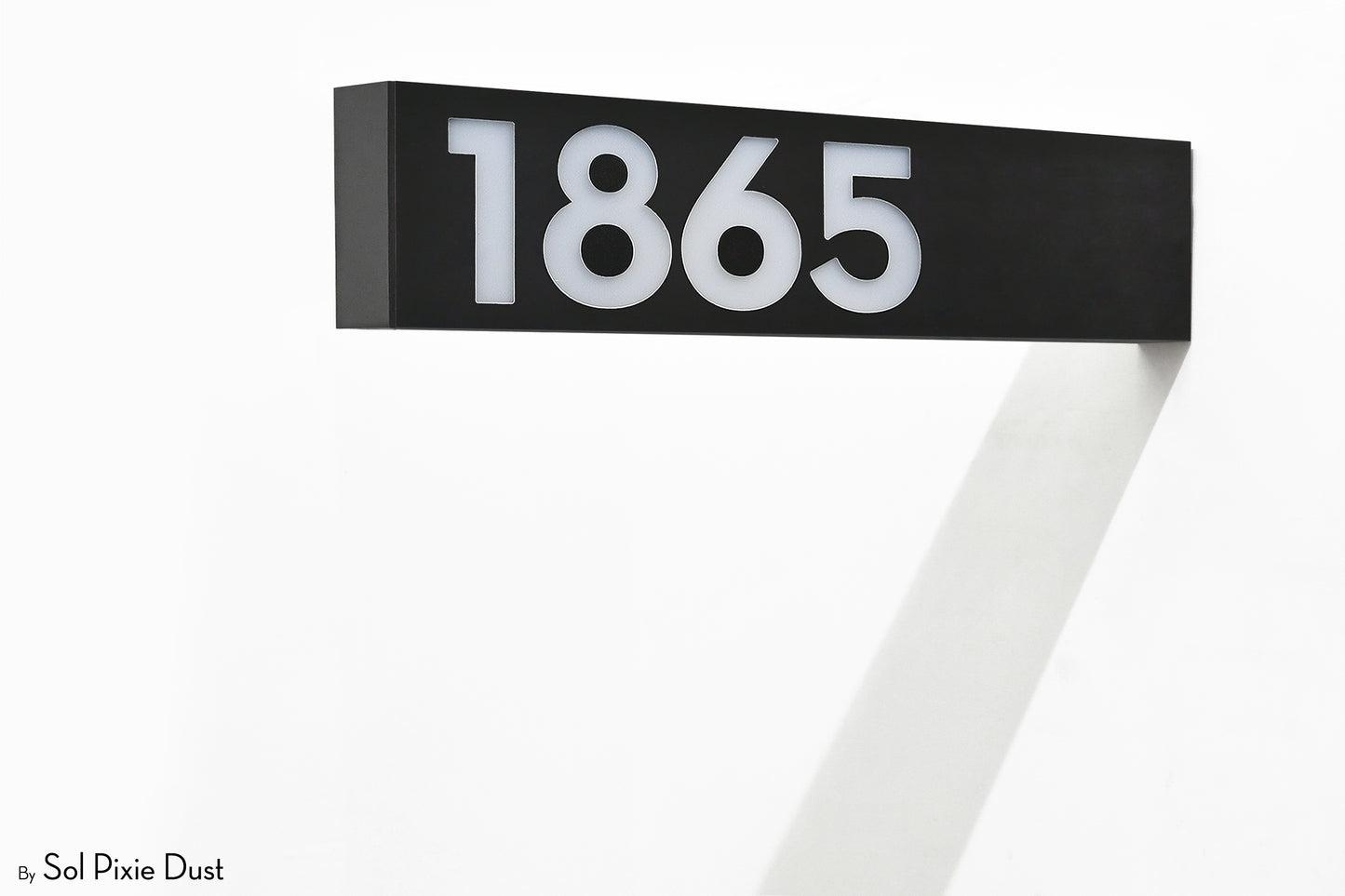Hollow Aluminum Address Plaques - LED Signs