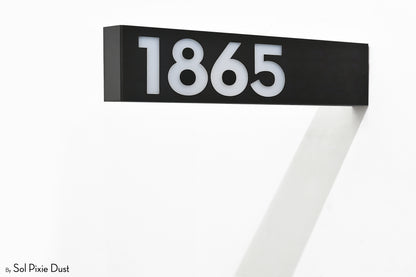 Hollow Aluminum Address Plaques - LED Signs