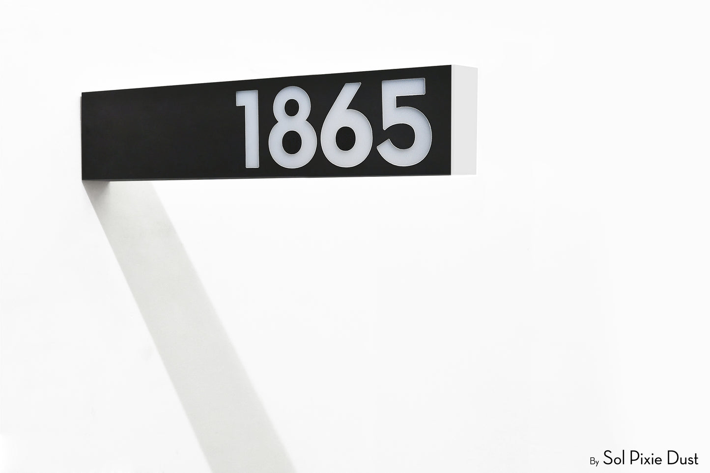 Hollow Aluminum Address Plaques - LED Signs