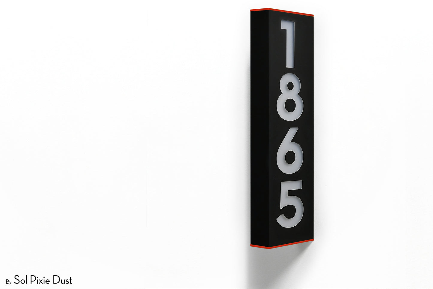 Hollow Aluminum Address Plaques - LED Signs