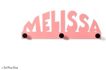 Wall Pegs and Racks - Custom Wall Hook Name