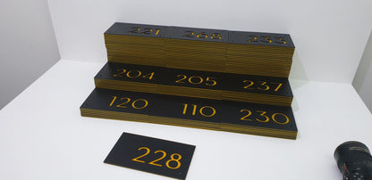 Acrylic Address Plaque - Signs