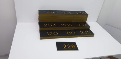 Acrylic Address Plaque - Signs