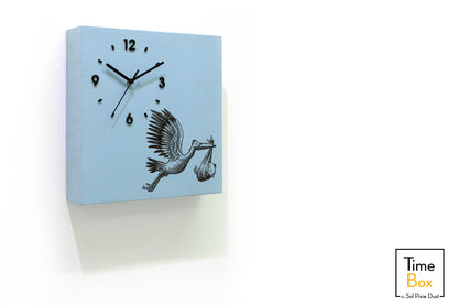 Time Box Modern Cuckoo Bird.  Cuckoo and Pendulum Wall Clock