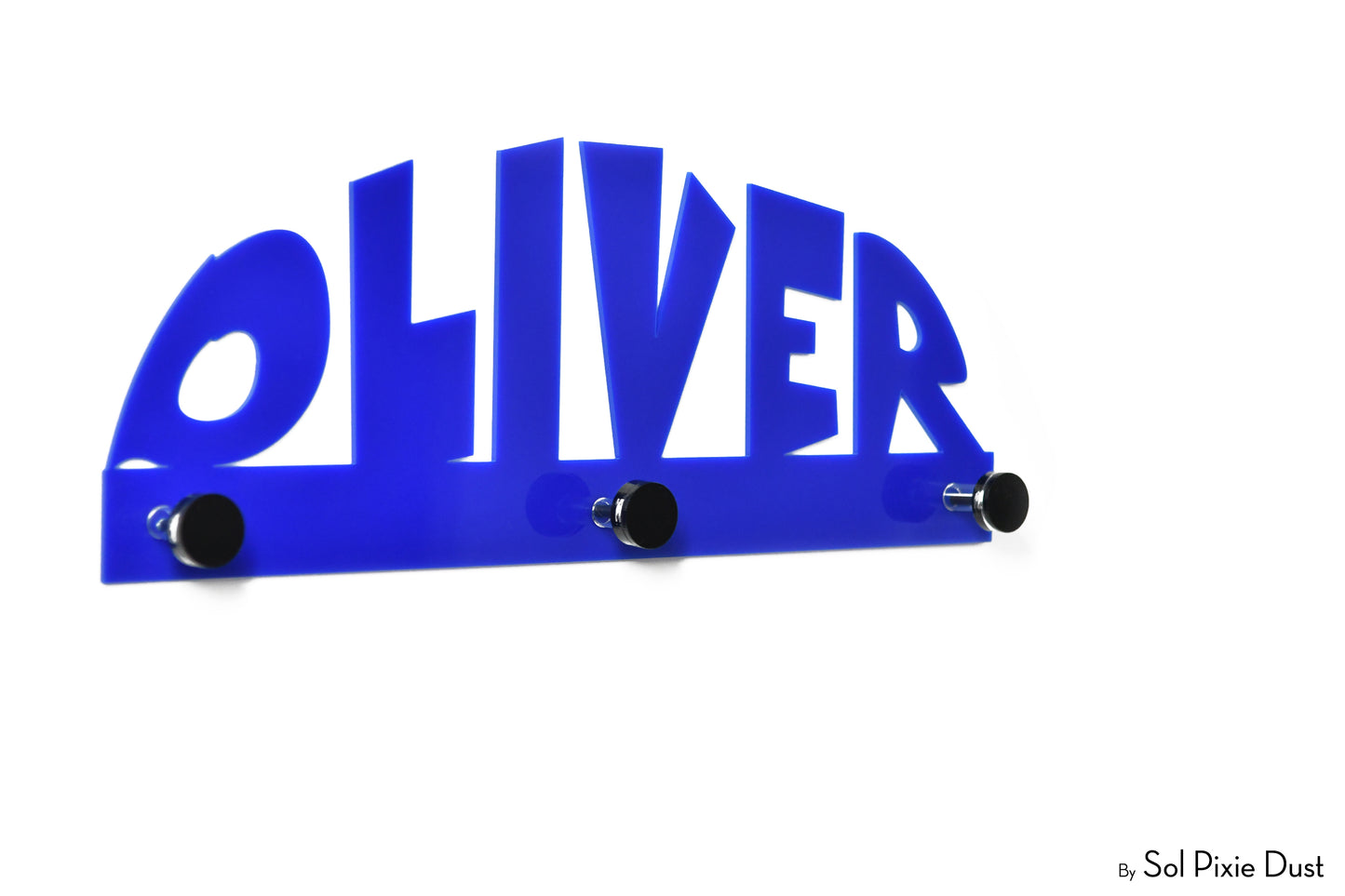 Wall Pegs and Racks - Custom Wall Hook Name