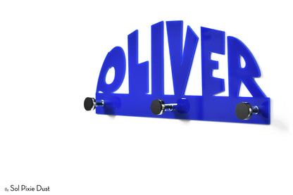 Wall Pegs and Racks - Custom Wall Hook Name