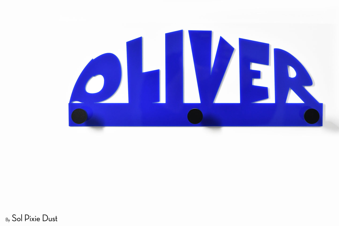 Wall Pegs and Racks - Custom Wall Hook Name