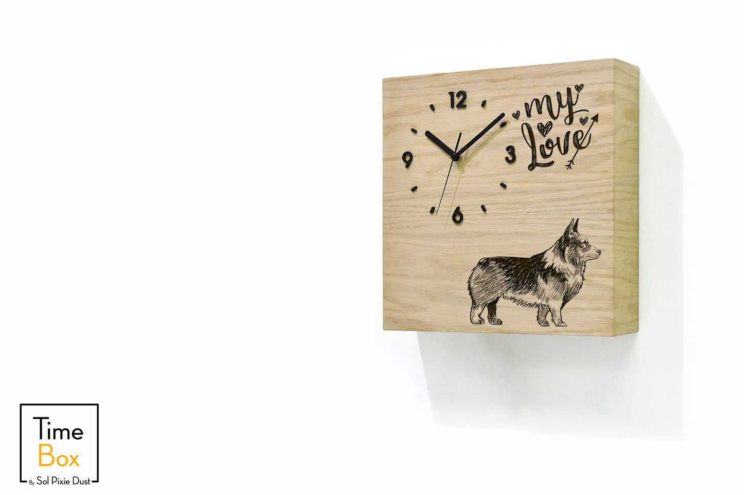 Time Box Modern Cuckoo Bird.  Cuckoo and Pendulum Wall Clock